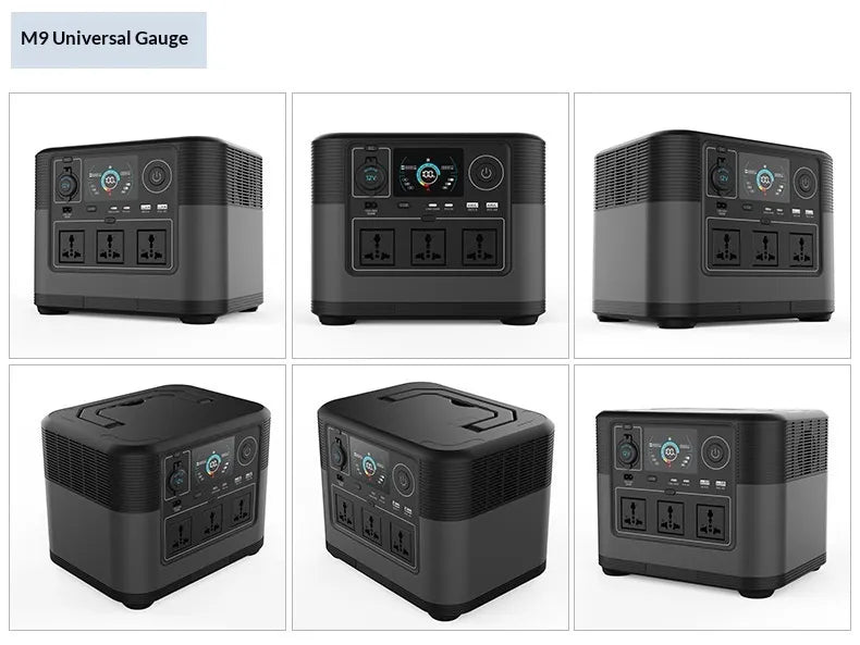 1200W High-capacity LiFePO4 Outdoor Portable Power